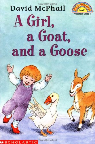 A Girl a Goat and a Goose