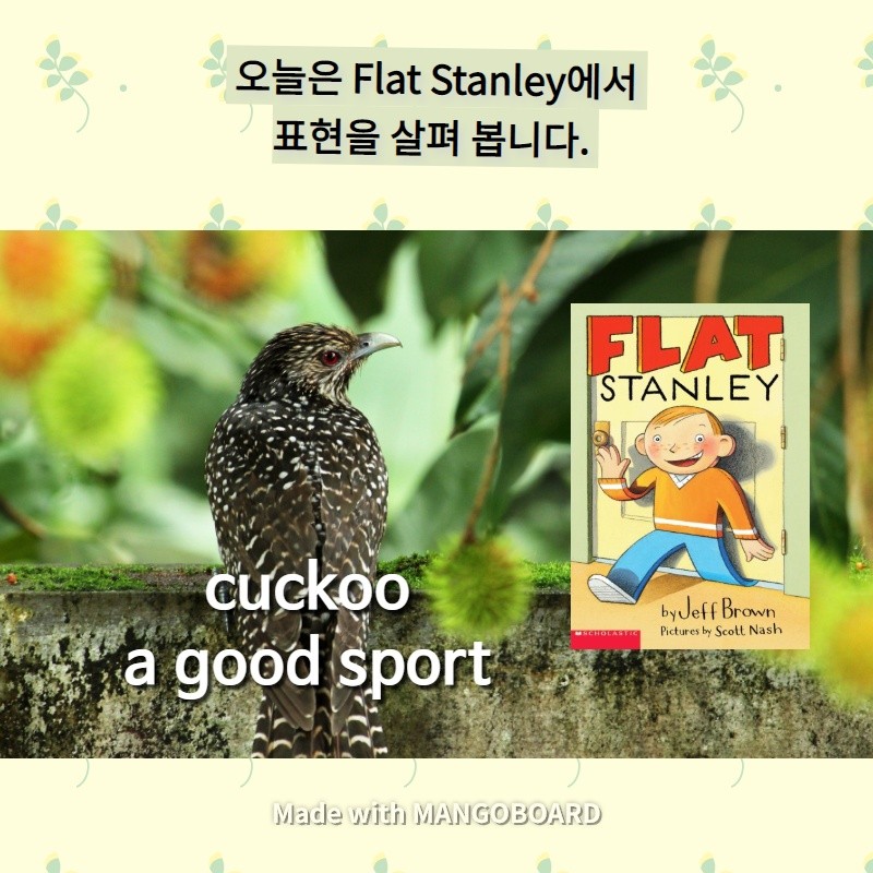 cuckoo, a good sport