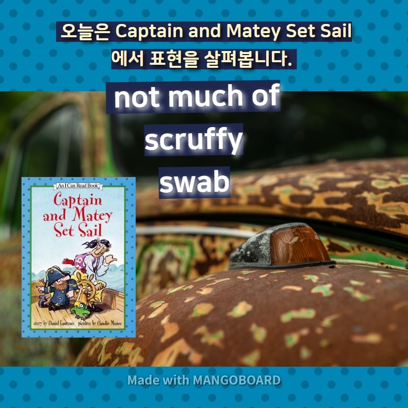 not much of , scruffy , swab