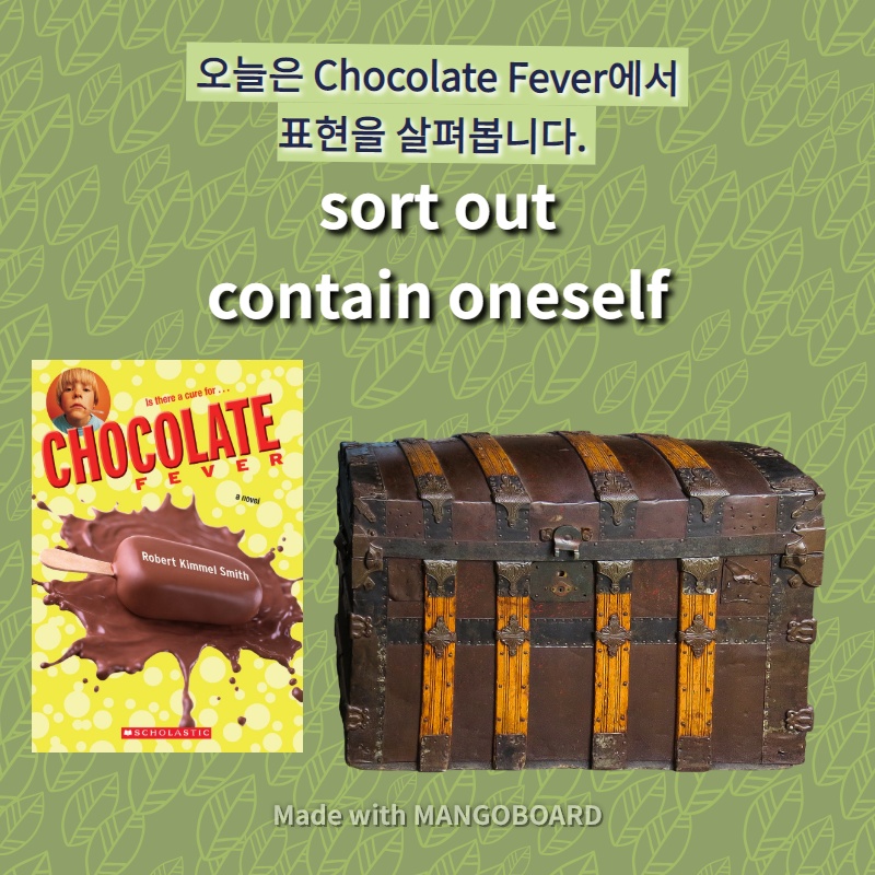 sort out , contain oneself