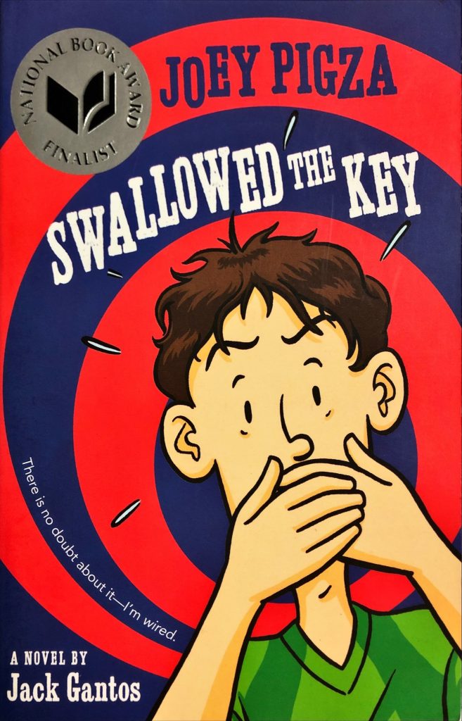 Jeoy Pigza Swallowed the Key 표지 - 짖다: 영어 문장 으로