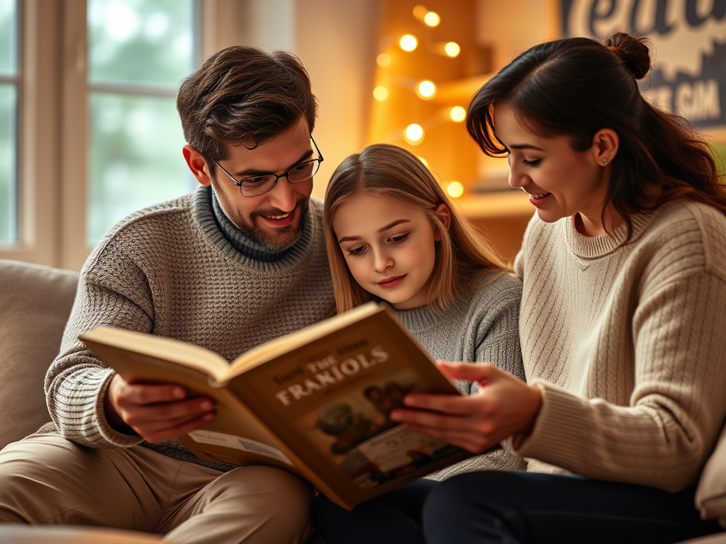 가족 전체가 참여하는 영어책고르기