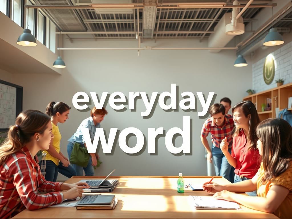 실생활에서 단어 활용하기